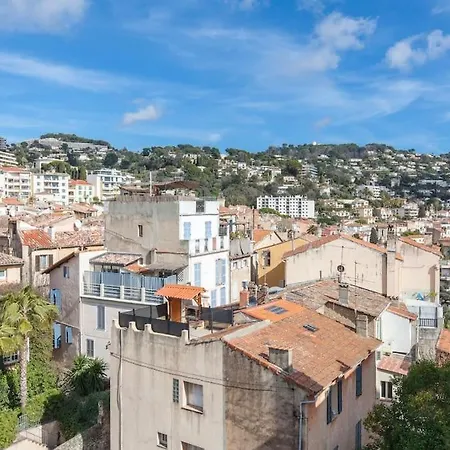 Vue Panoramique Sur La Baie De Cannes Apartament Le Cannet